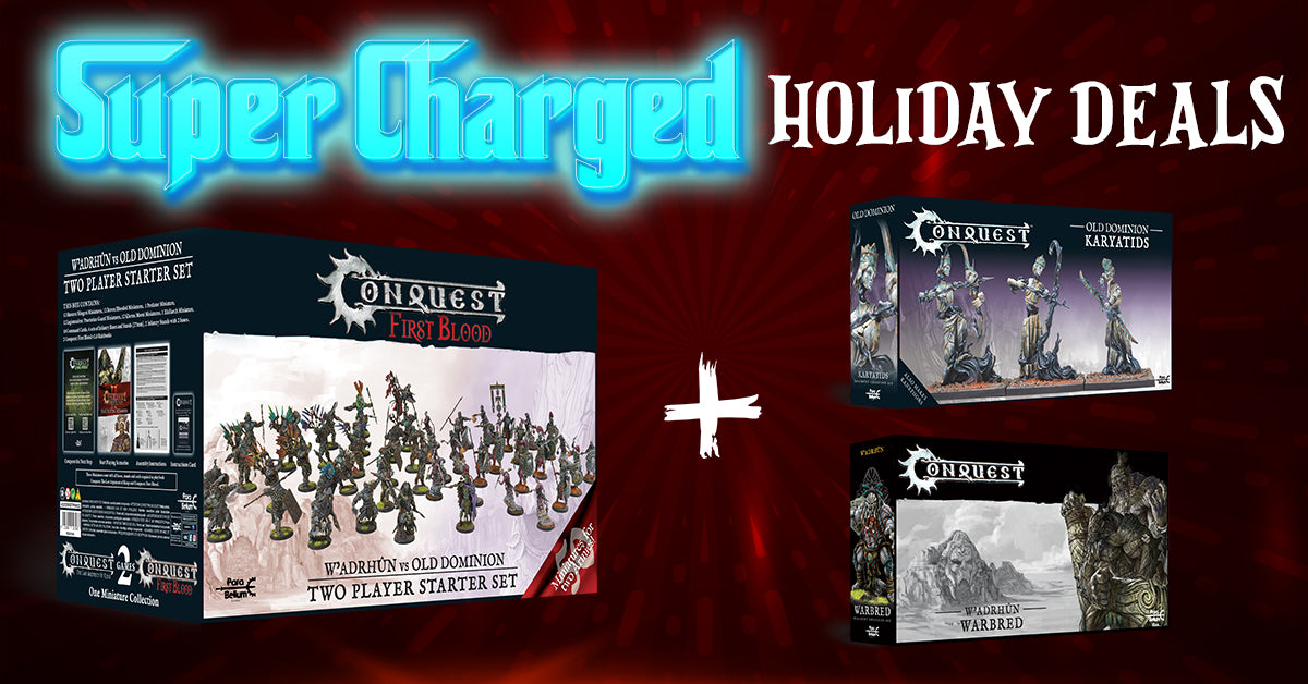 Conquest: First Blood - 2nd Ed - Two Player Starter Set w/ Bonus Brutes