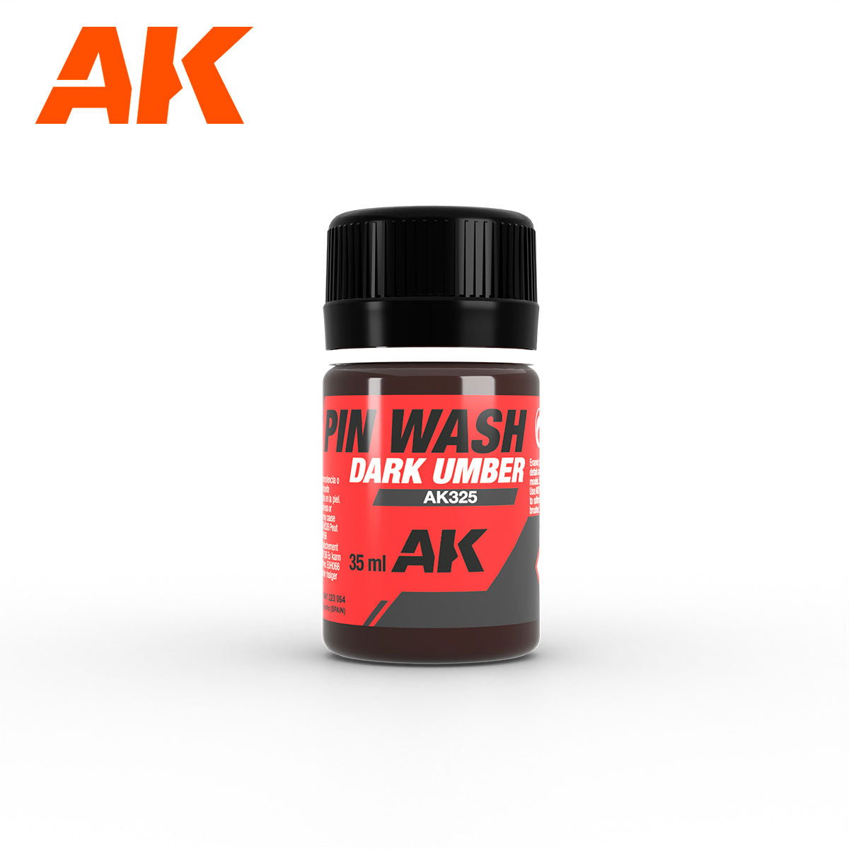 AK Interactive - AK325 - Pin Wash Dark Umber