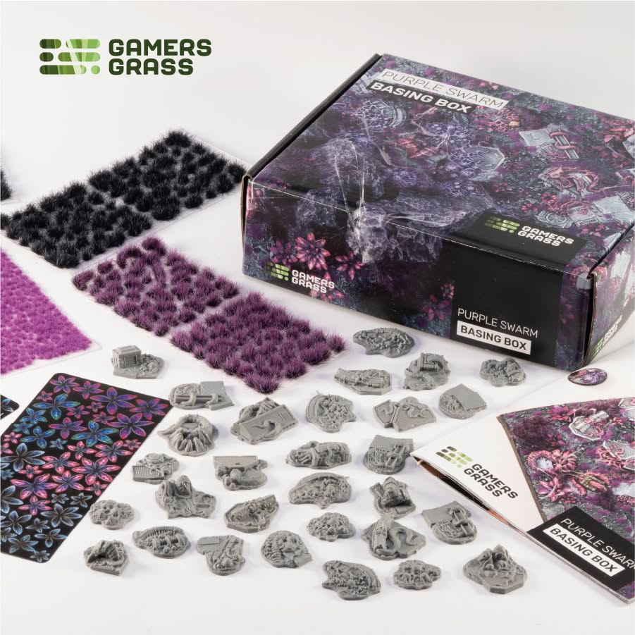Gamers Grass - Basing Kit - Purple Swarm