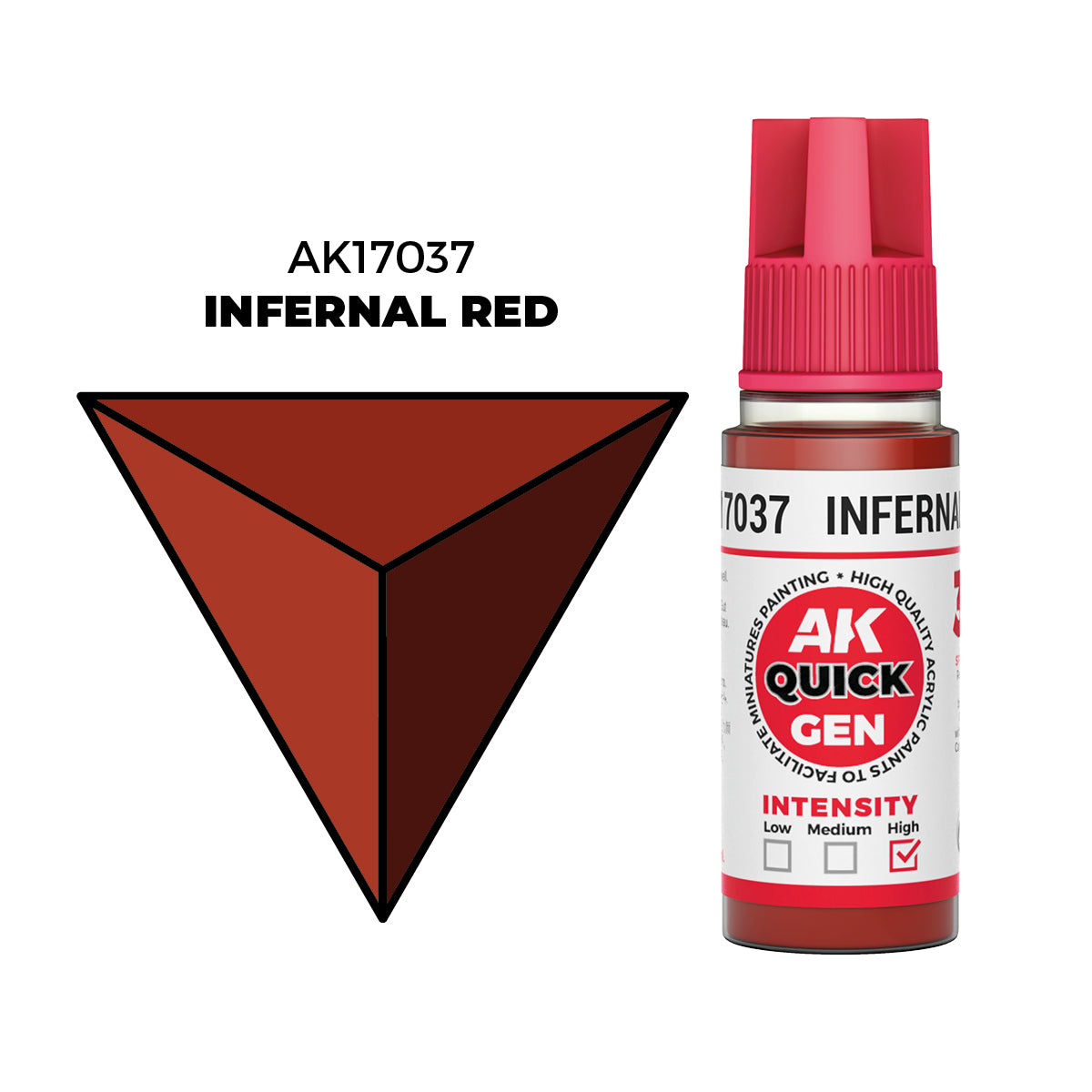 AK QuickGen - AK17037 - Infernal Red
