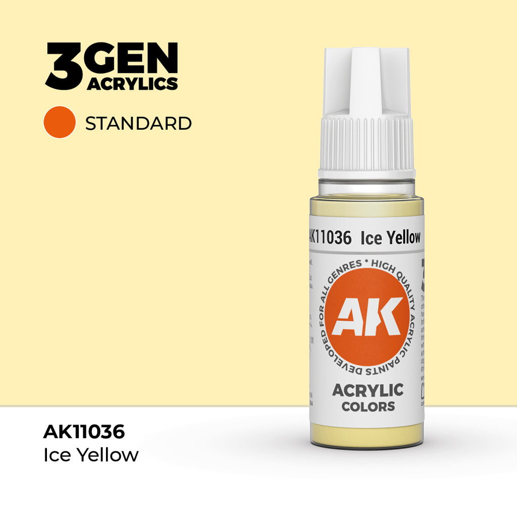 AK 3rd Gen - AK11036 - Ice Yellow
