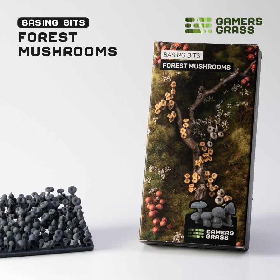 Gamers Grass - Basing Bits - Forest Mushrooms