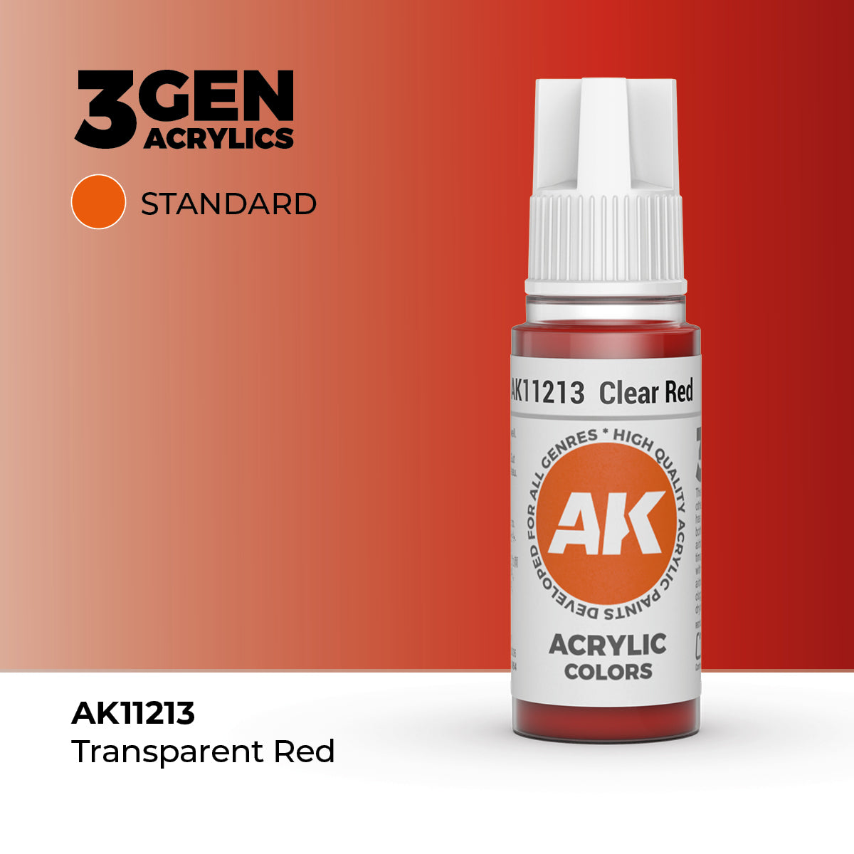 AK 3rd Gen - AK11213 - Clear Red