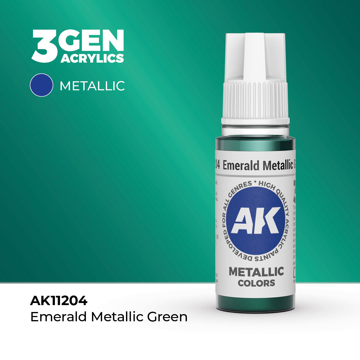AK 3rd Gen - AK11204 - Emerald Metallic Green