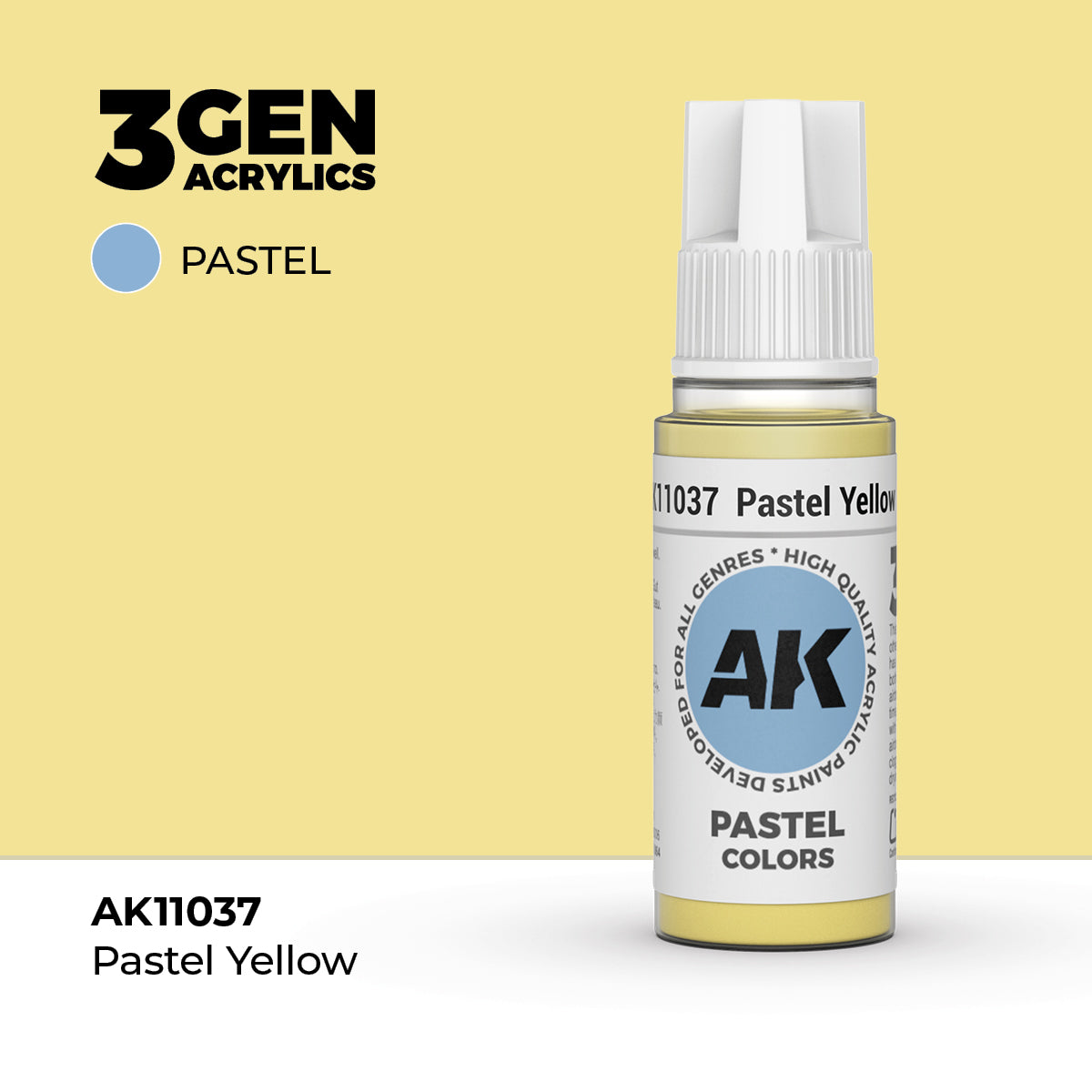 AK 3rd Gen - AK11037 - Pastel Yellow