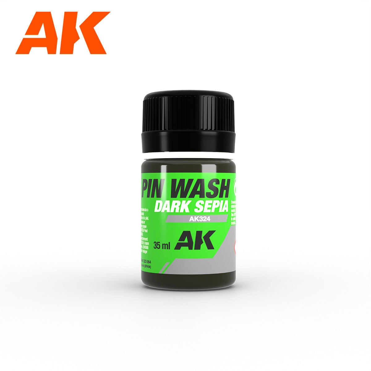 AK Interactive - AK324 - Pin Wash Dark Sepia