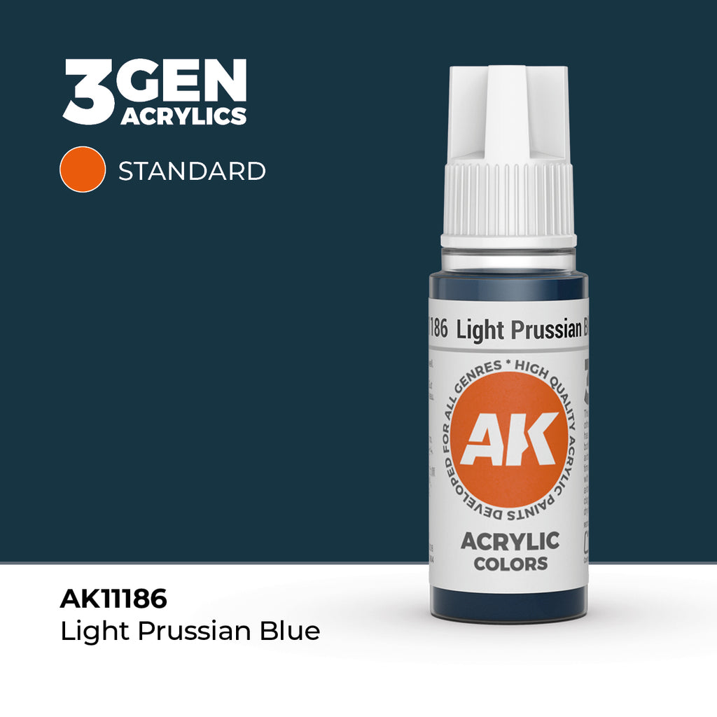 AK 3rd Gen - AK11186 - Light Prussian Blue
