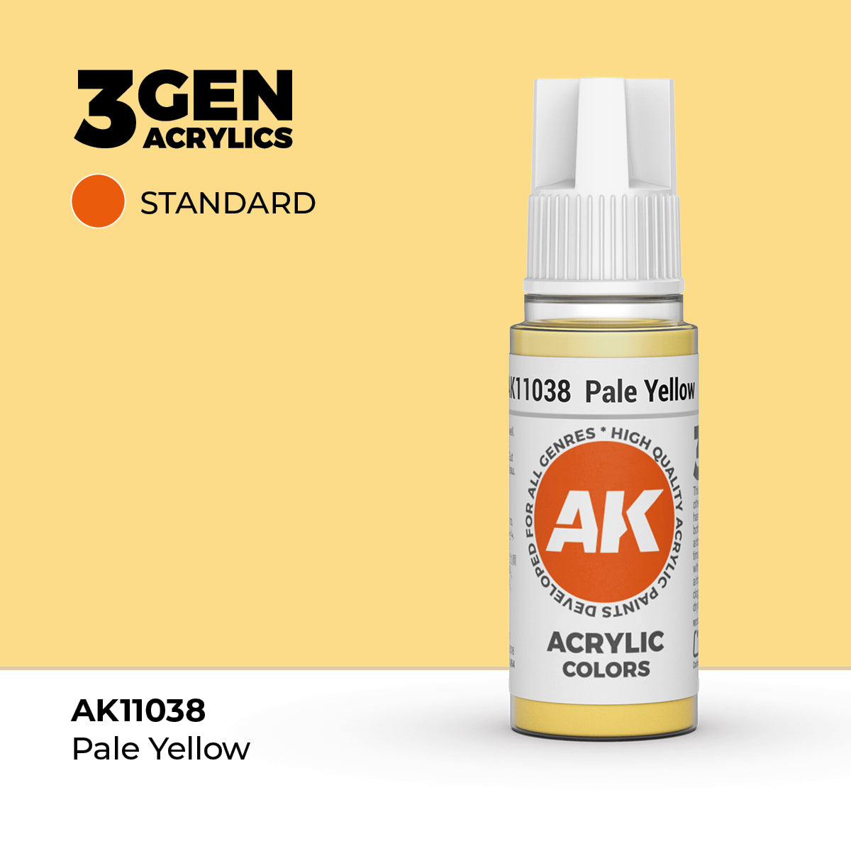 AK 3rd Gen - AK11038 - Pale Yellow