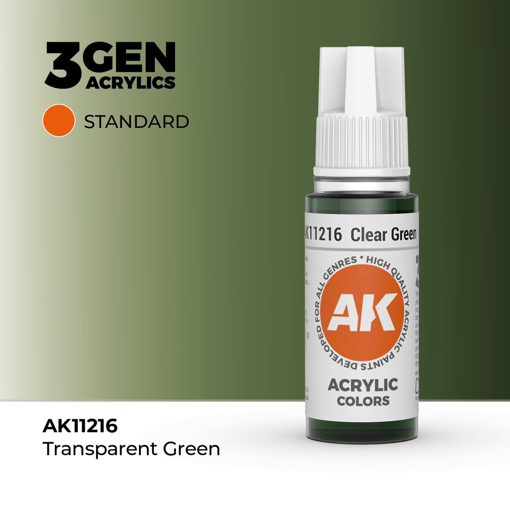 AK 3rd Gen - AK11216 - Clear Green