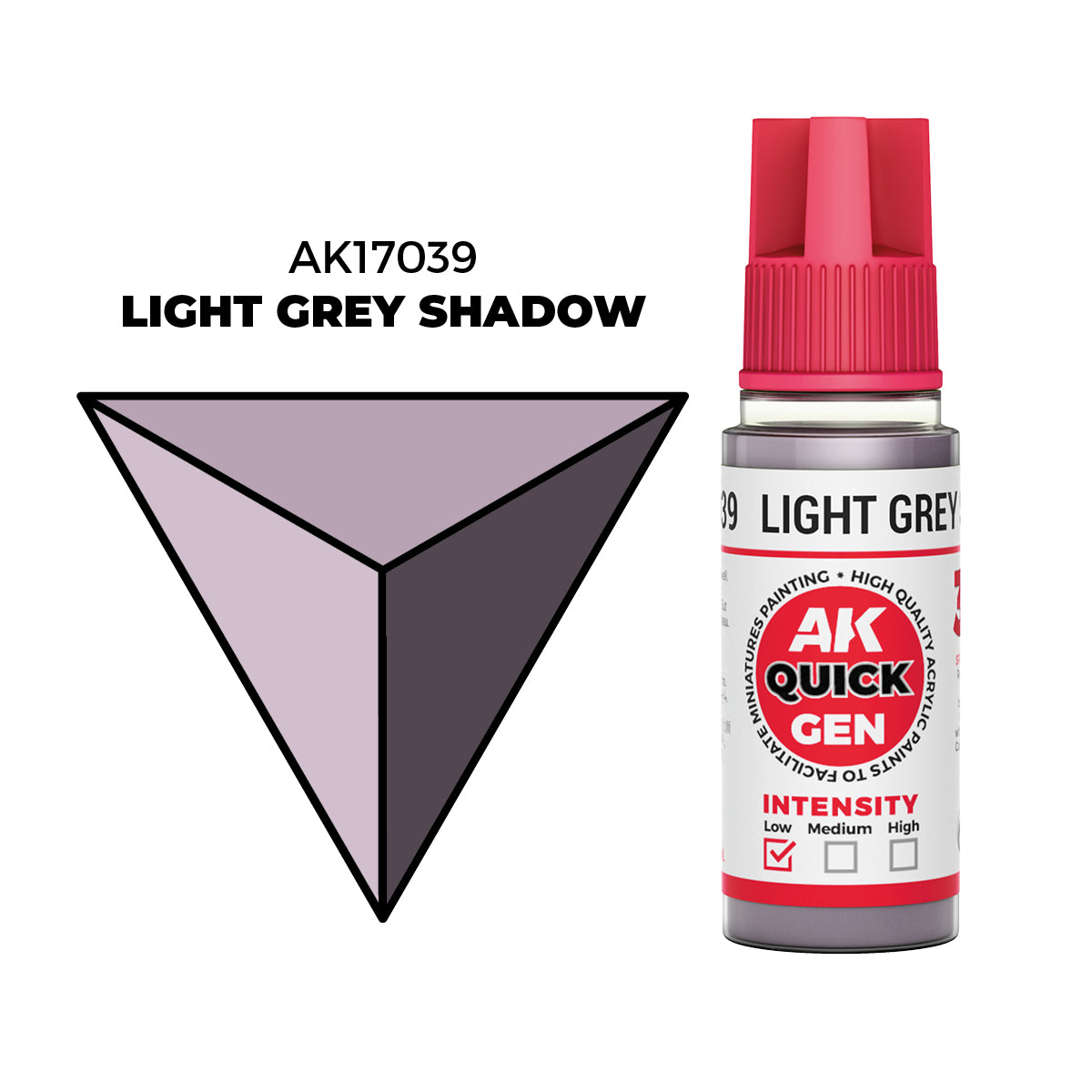 AK QuickGen - AK17039 - Light Grey Shadow