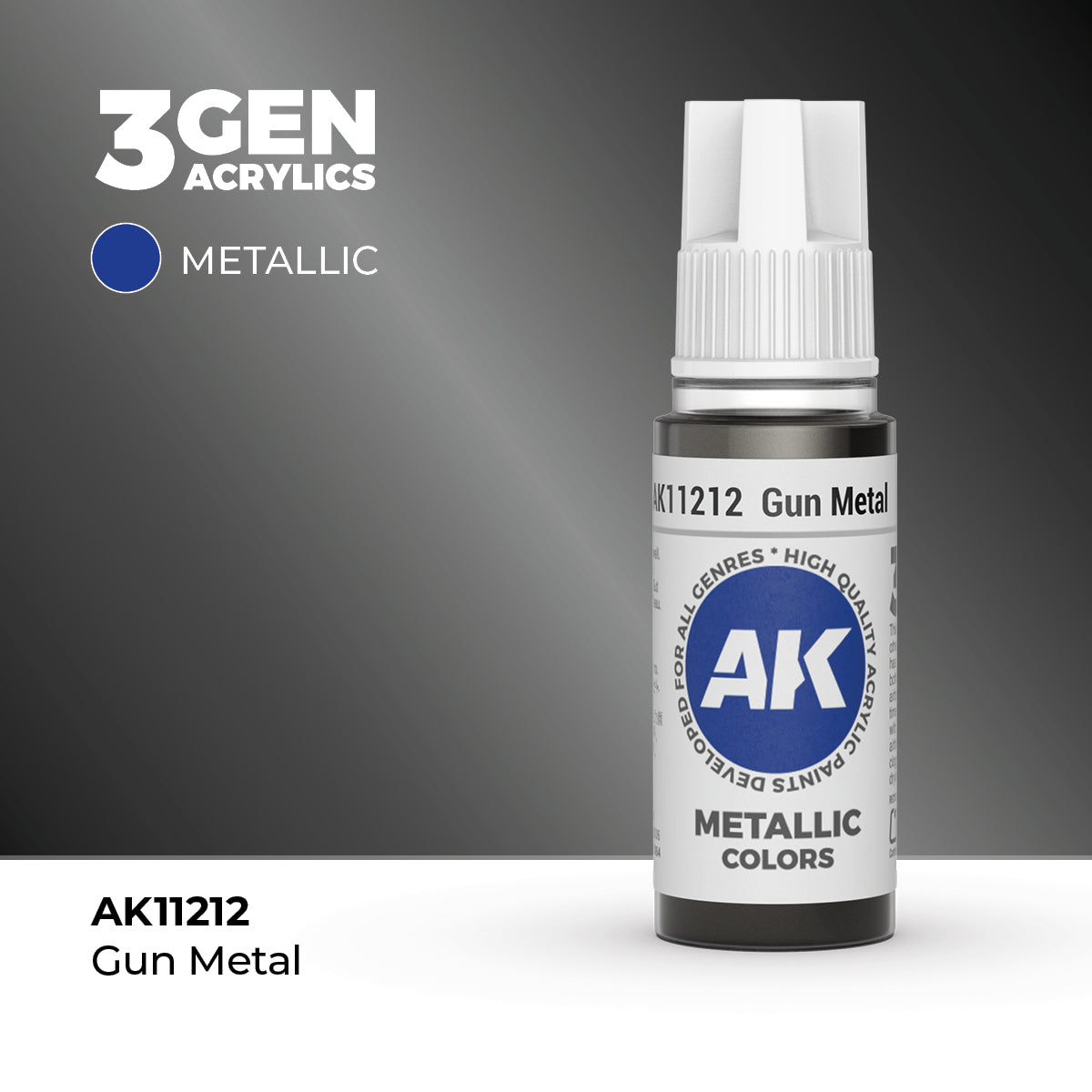 AK 3rd Gen - AK11212 - Gun Metal