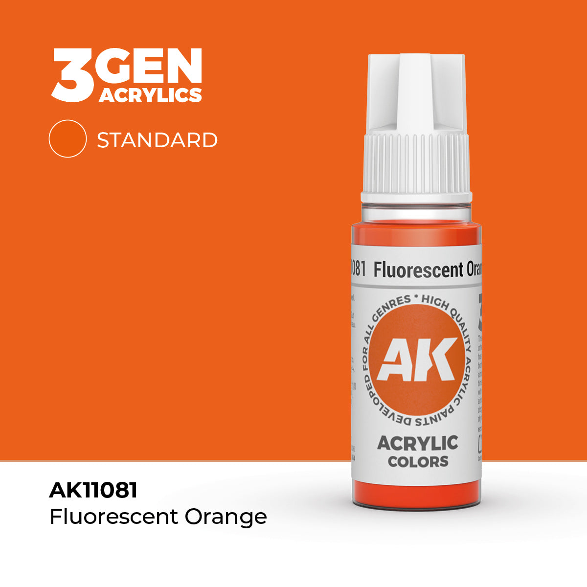 AK 3rd Gen - AK11081 - Fluorescent Orange