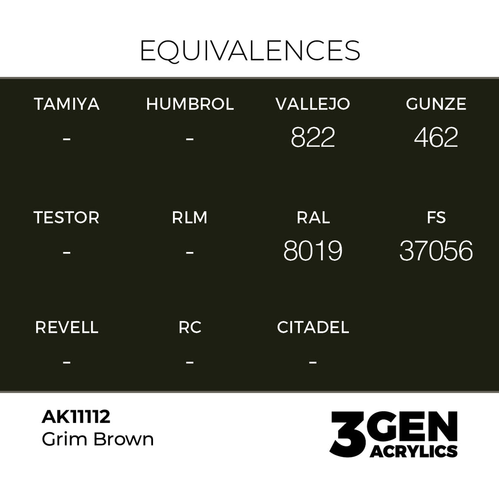 AK 3rd Gen - AK11112 - Grim Brown