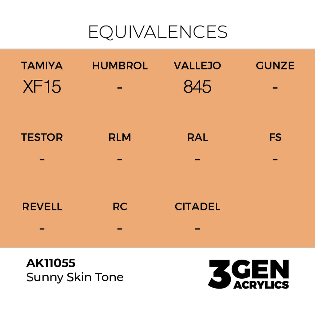 AK 3rd Gen - AK11055 - Sunny Skin Tone