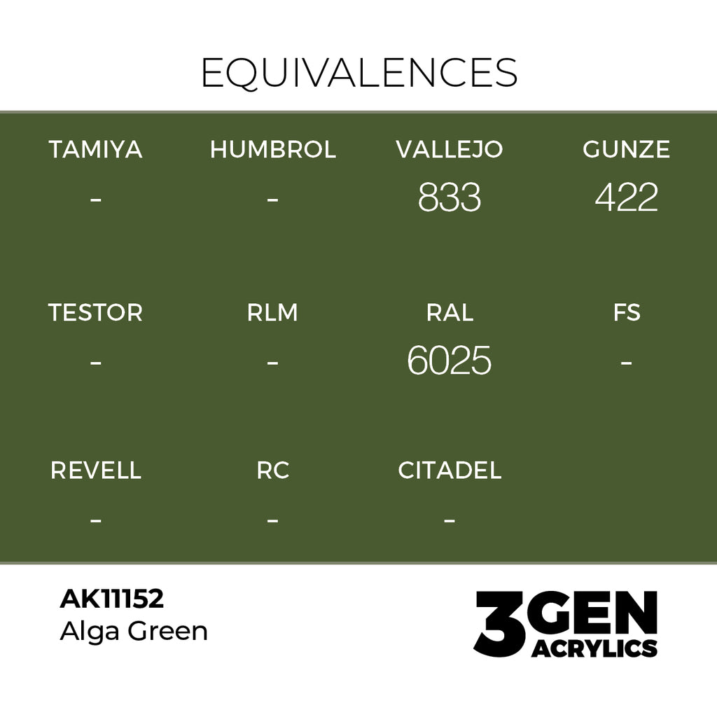 AK 3rd Gen - AK11152 - Alga Green