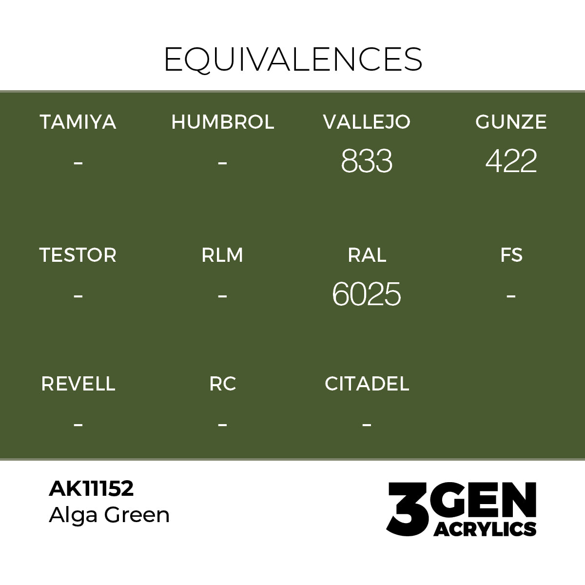 AK 3rd Gen - AK11152 - Alga Green