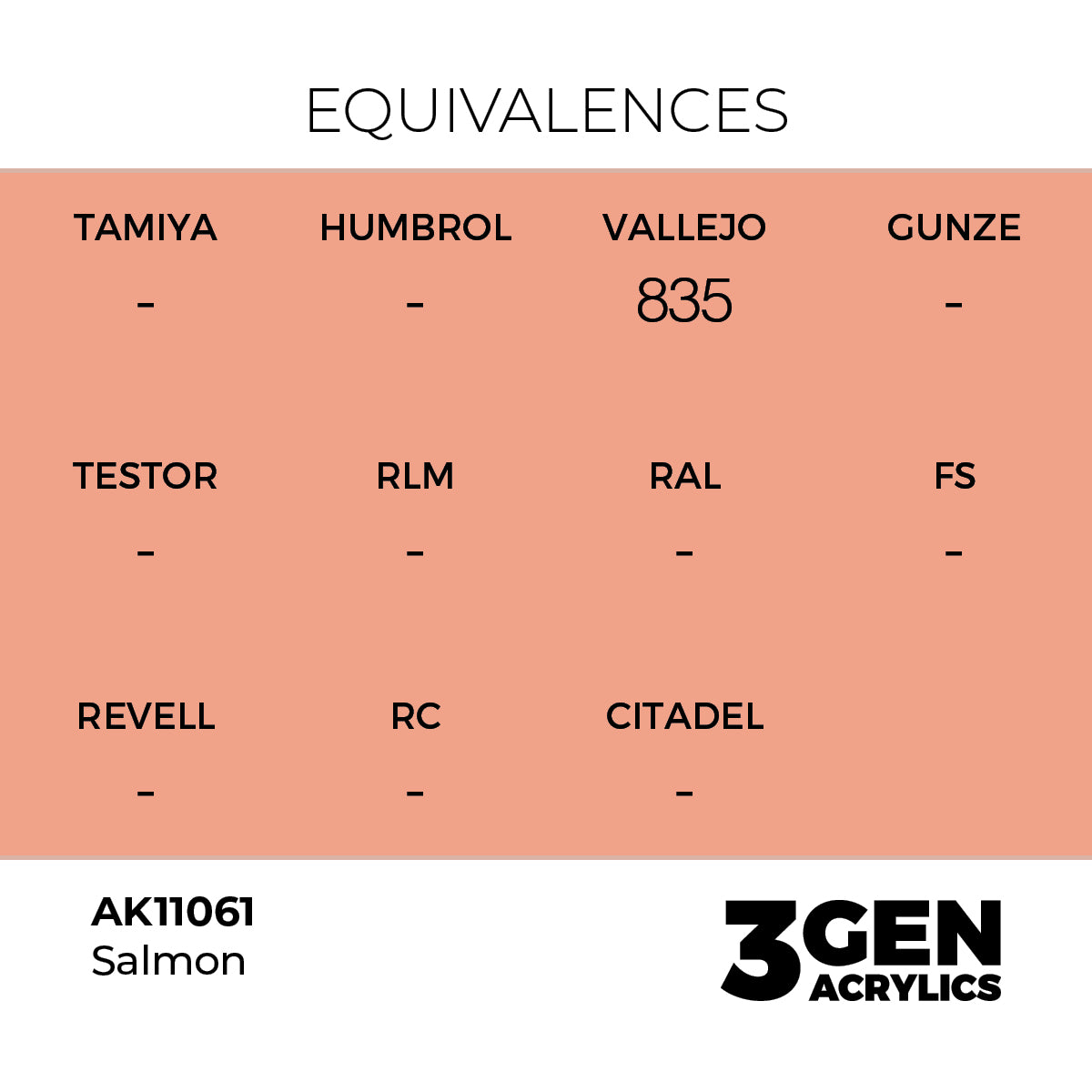 AK 3rd Gen - AK11061 - Salmon