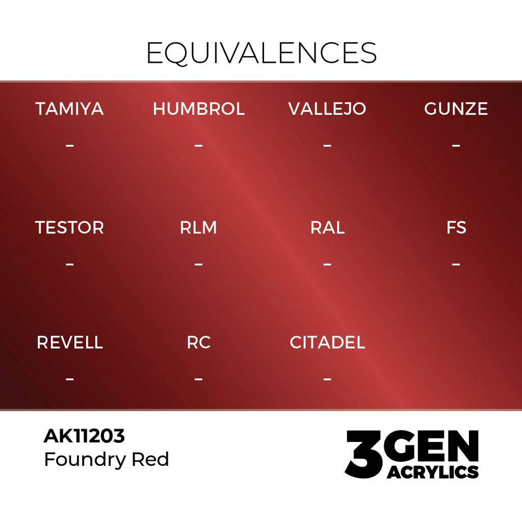 AK 3rd Gen - AK11203 - Foundry Red
