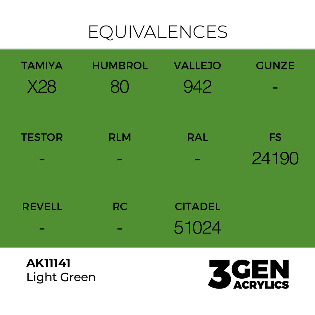 AK 3rd Gen - AK11141 - Light Green