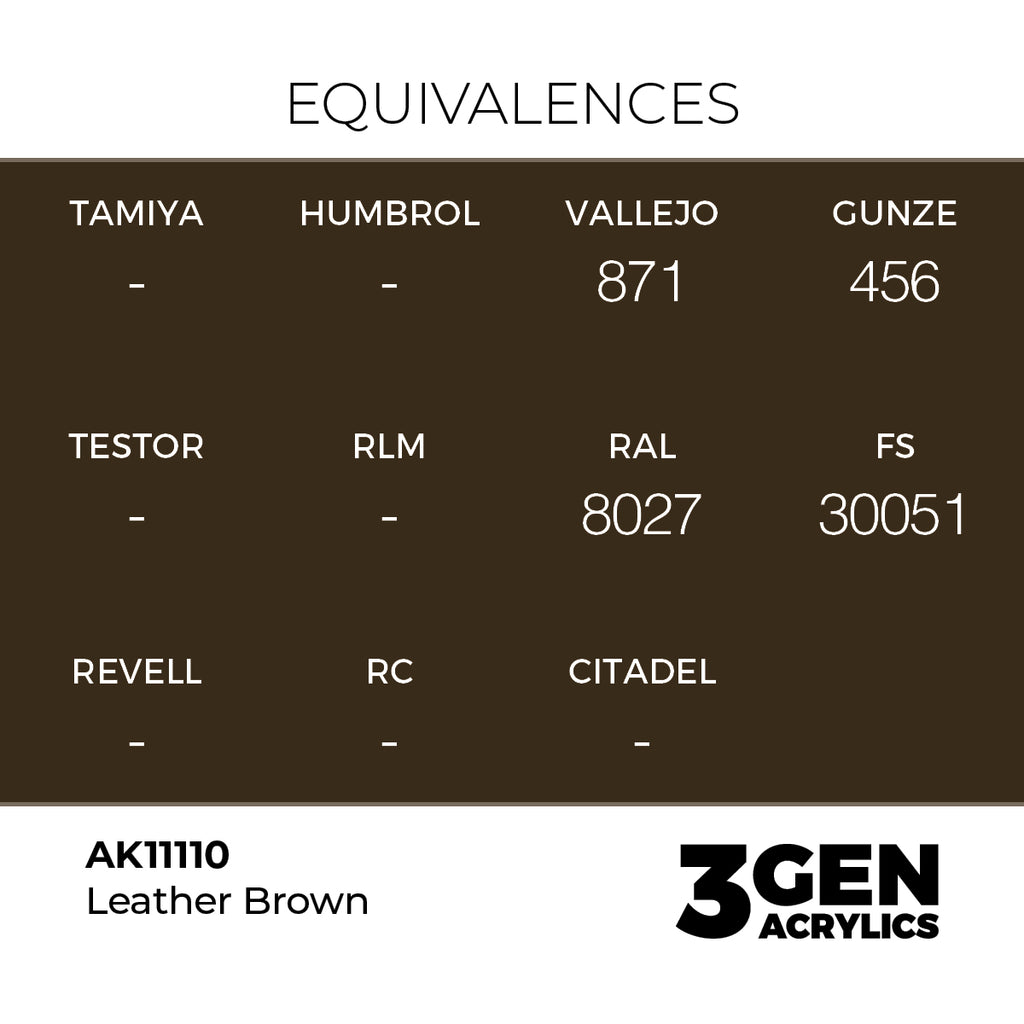 AK 3rd Gen - AK11110 - Leather Brown