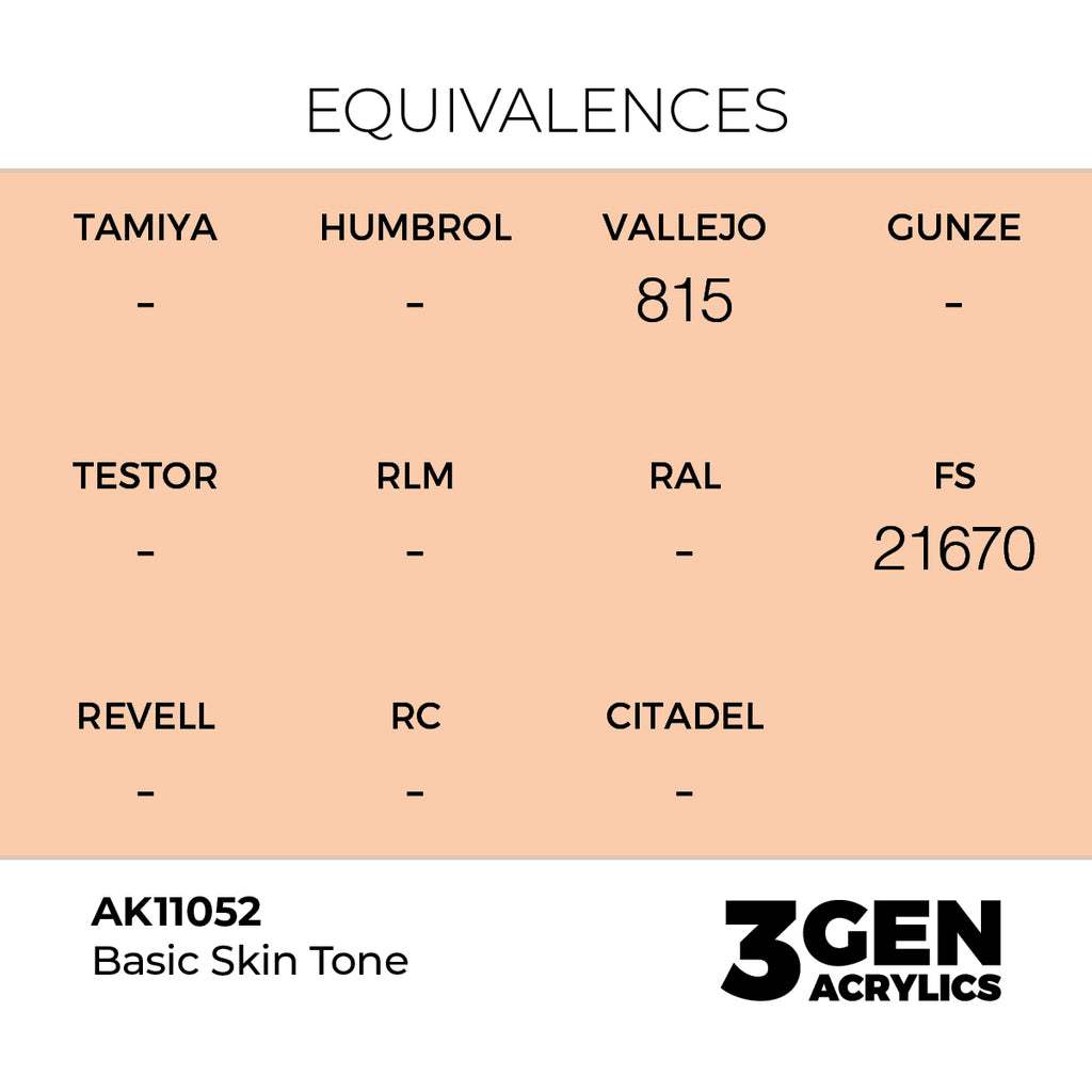 AK 3rd Gen - AK11052 - Basic Skin Tone