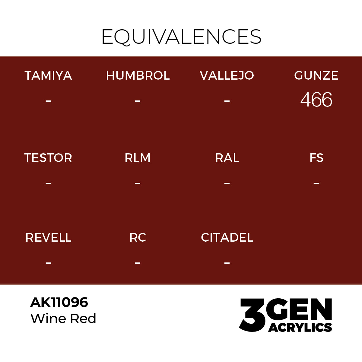 AK 3rd Gen - AK11096 - Wine Red