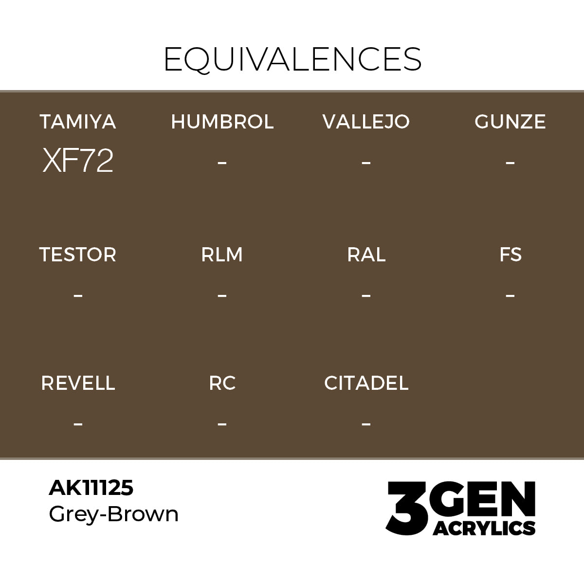 AK 3rd Gen - AK11125 - Grey-Brown