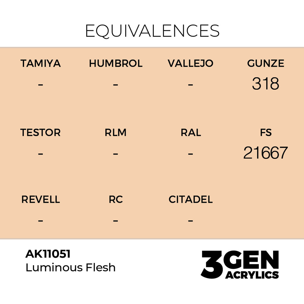 AK 3rd Gen - AK11051 - Luminous Flesh