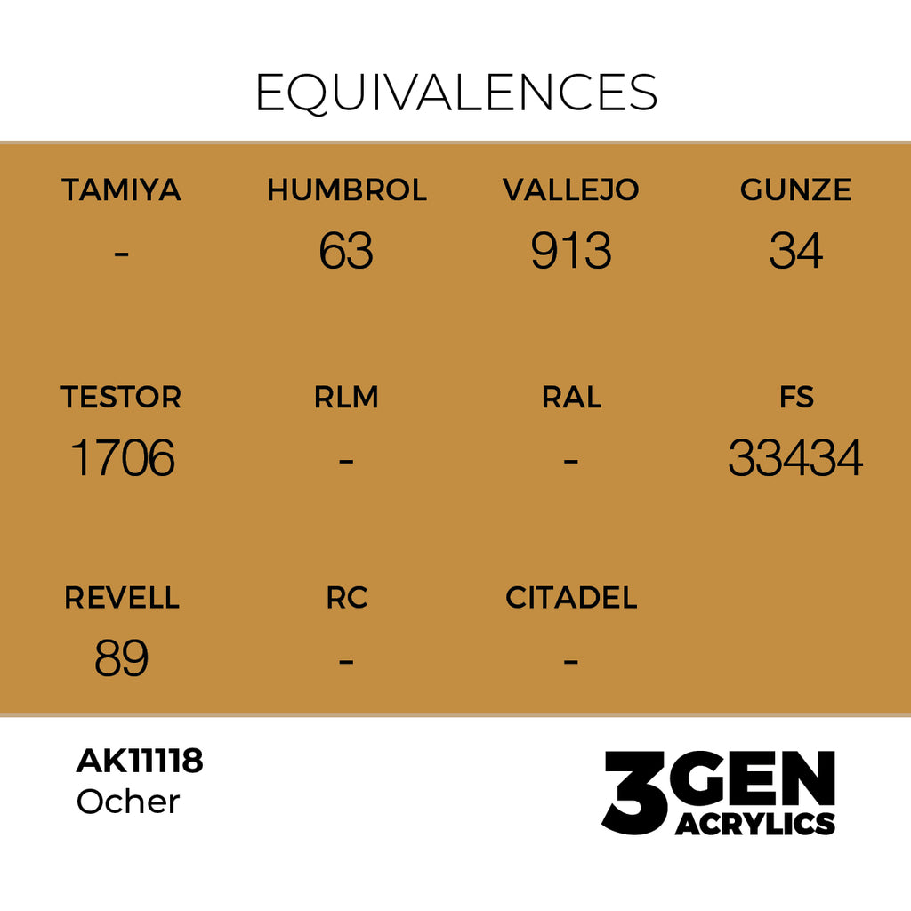 AK 3rd Gen - AK11118 - Ocher