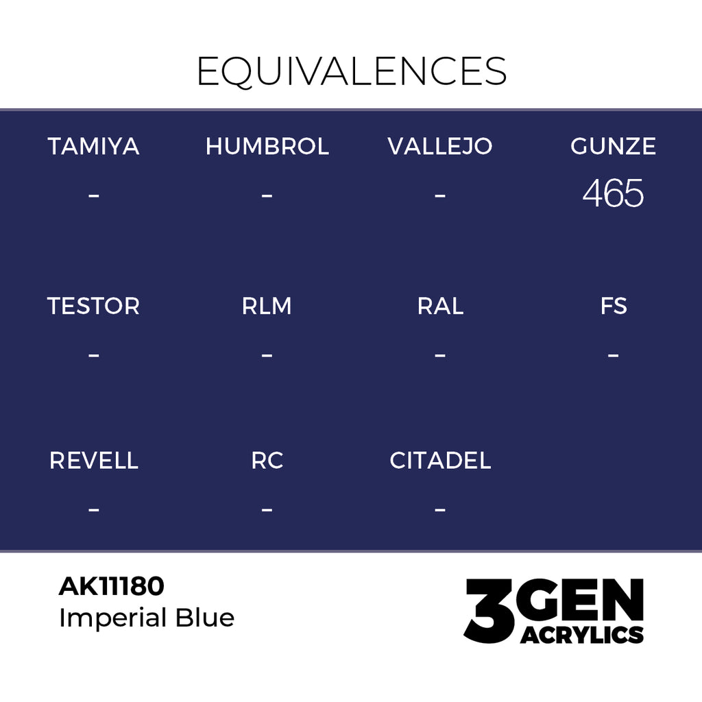 AK 3rd Gen - AK11180 - Imperial Blue