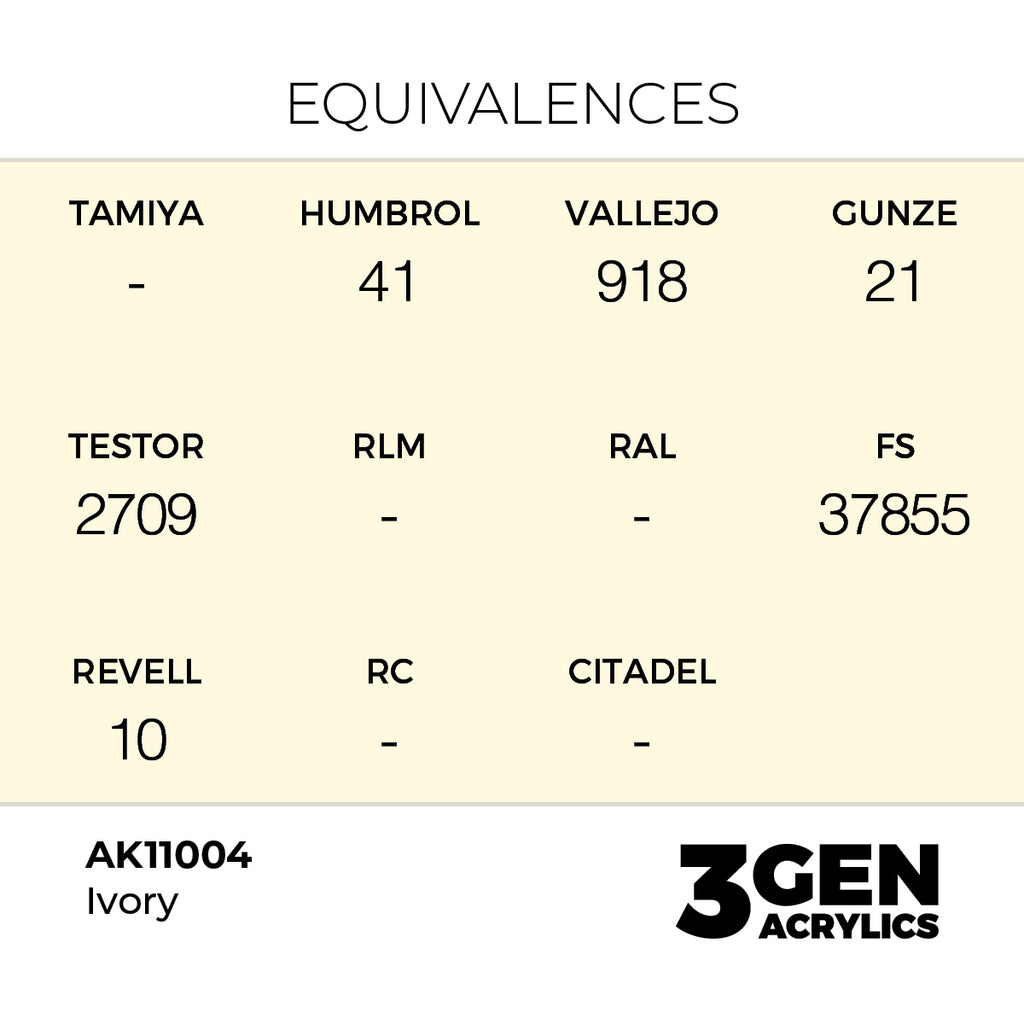 AK 3rd Gen - AK11004 - Ivory