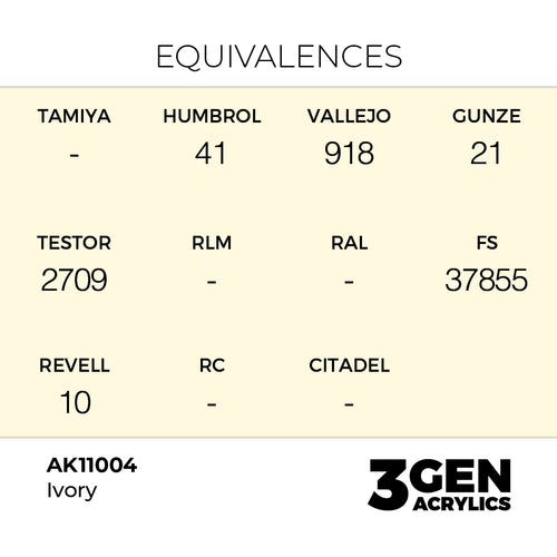 AK 3rd Gen - AK11004 - Ivory