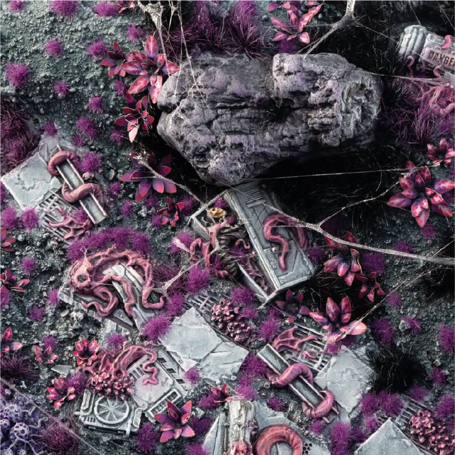 Gamers Grass - Basing Kit - Purple Swarm