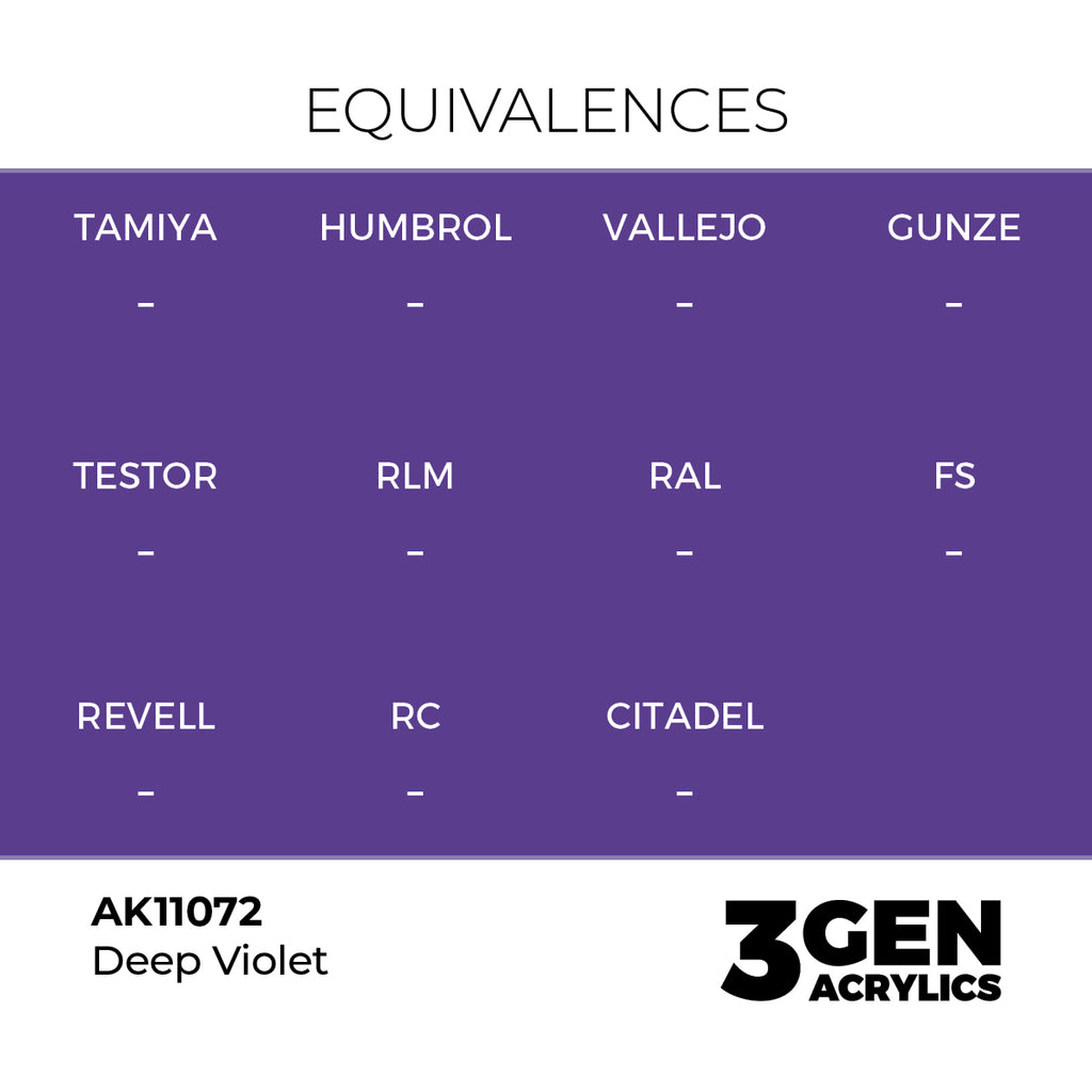 AK 3rd Gen - AK11072 - Deep Violet