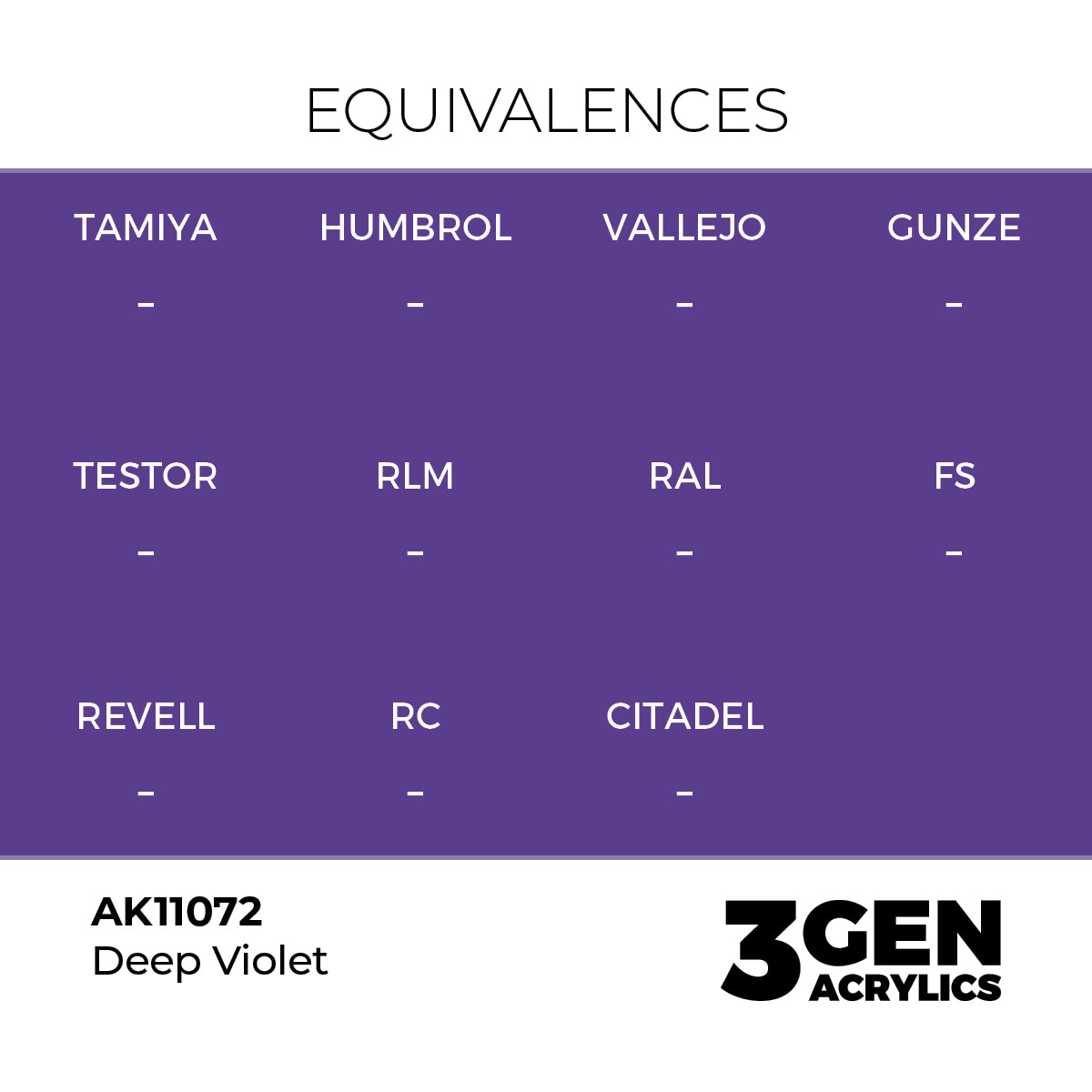 AK 3rd Gen - AK11072 - Deep Violet
