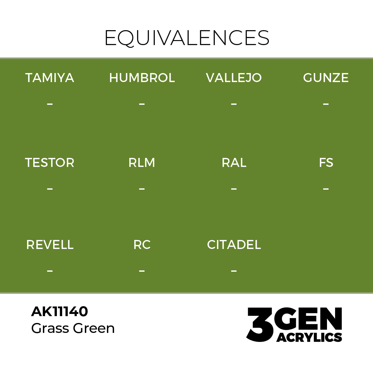 AK 3rd Gen - AK11140 - Grass Green