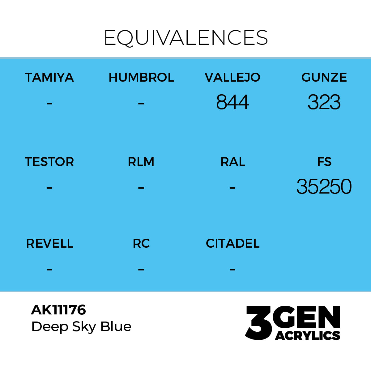 AK 3rd Gen - AK11176 - Deep Sky Blue