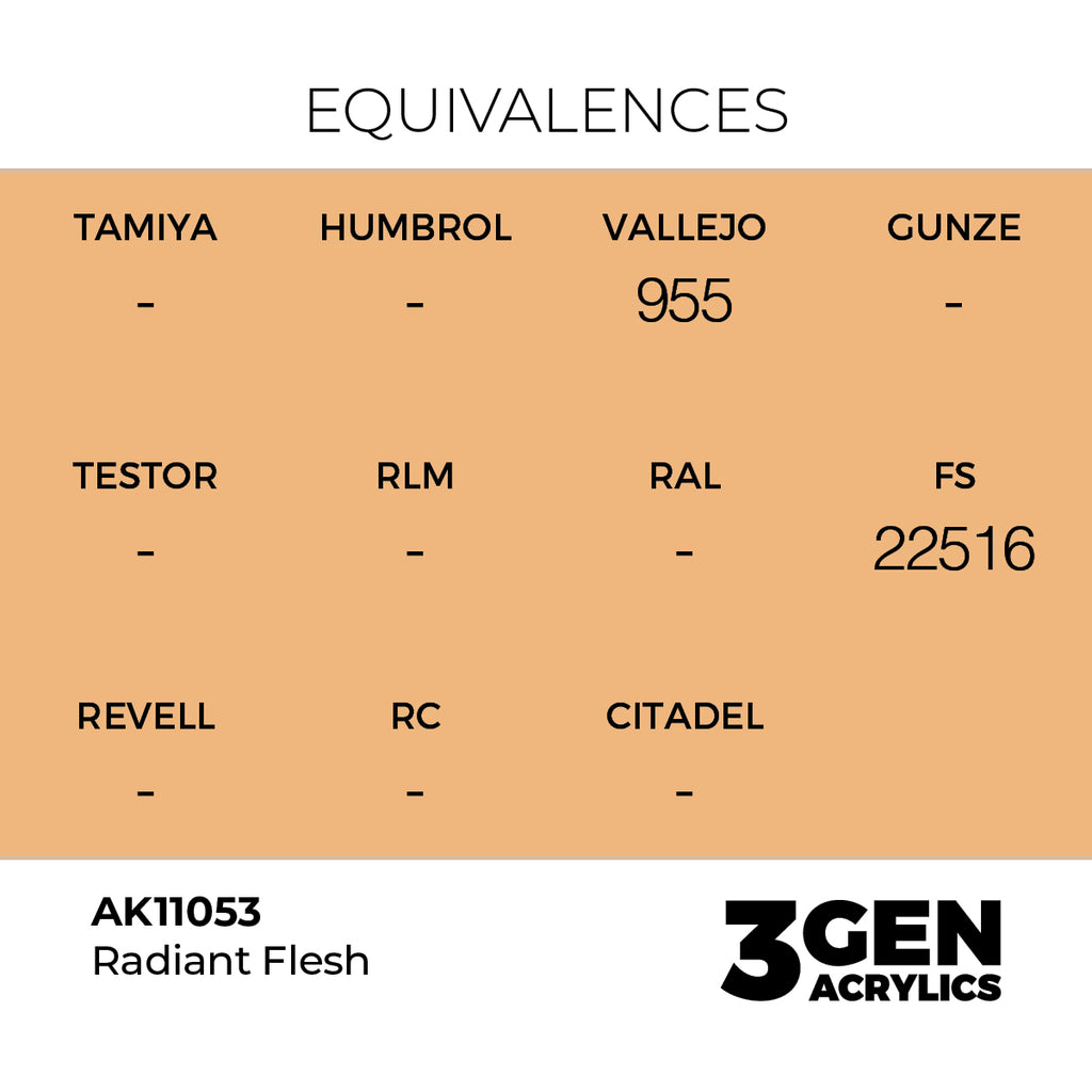 AK 3rd Gen - AK11053 - Radiant Flesh Tone