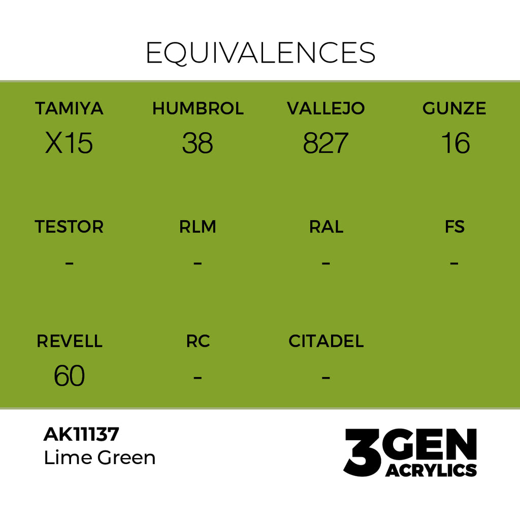AK 3rd Gen - AK11137 - Lime Green