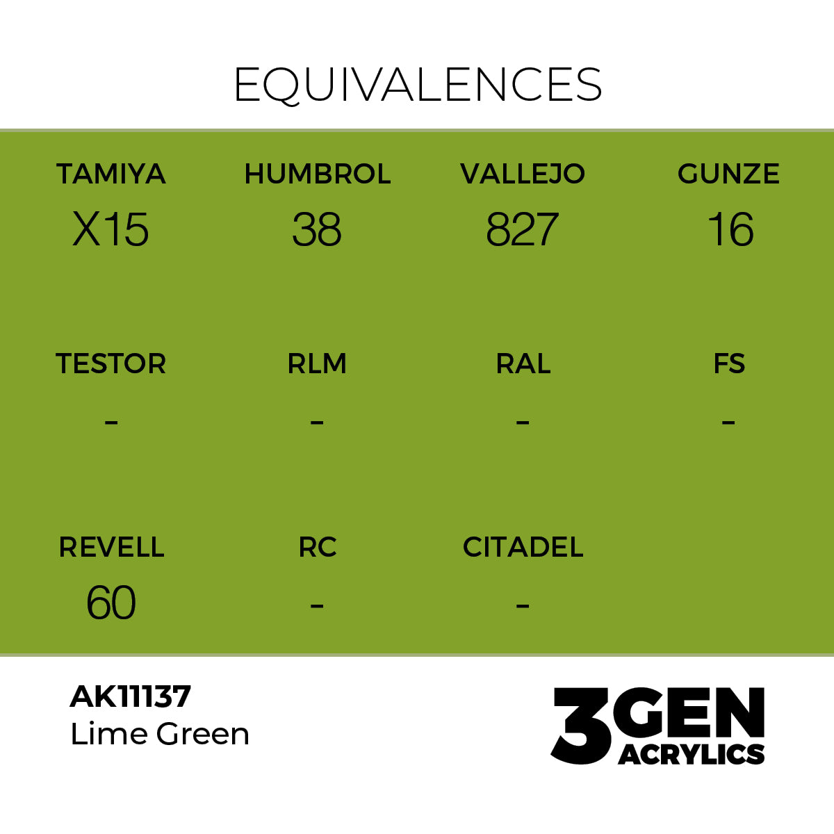 AK 3rd Gen - AK11137 - Lime Green