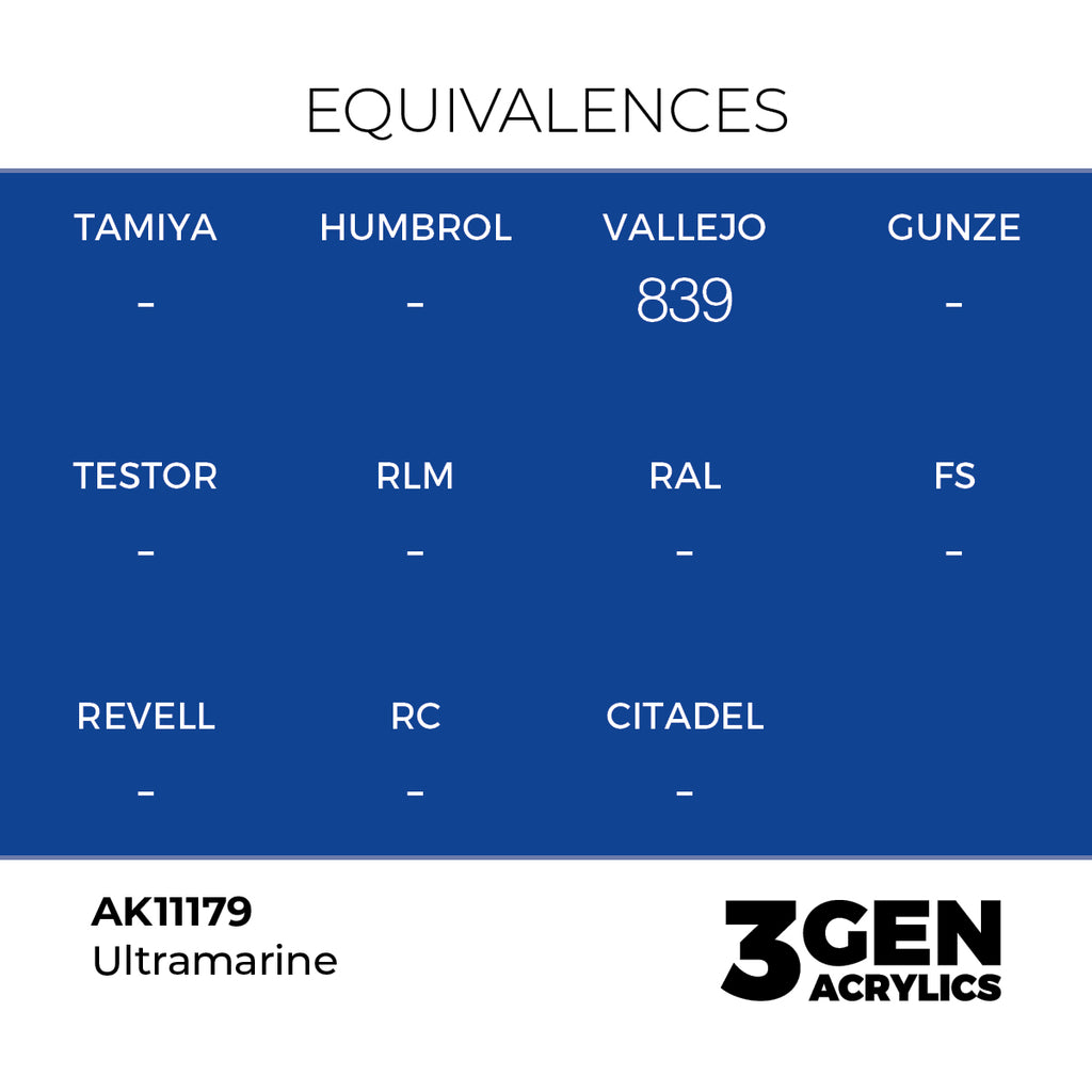 AK 3rd Gen - AK11179 - Ultramarine