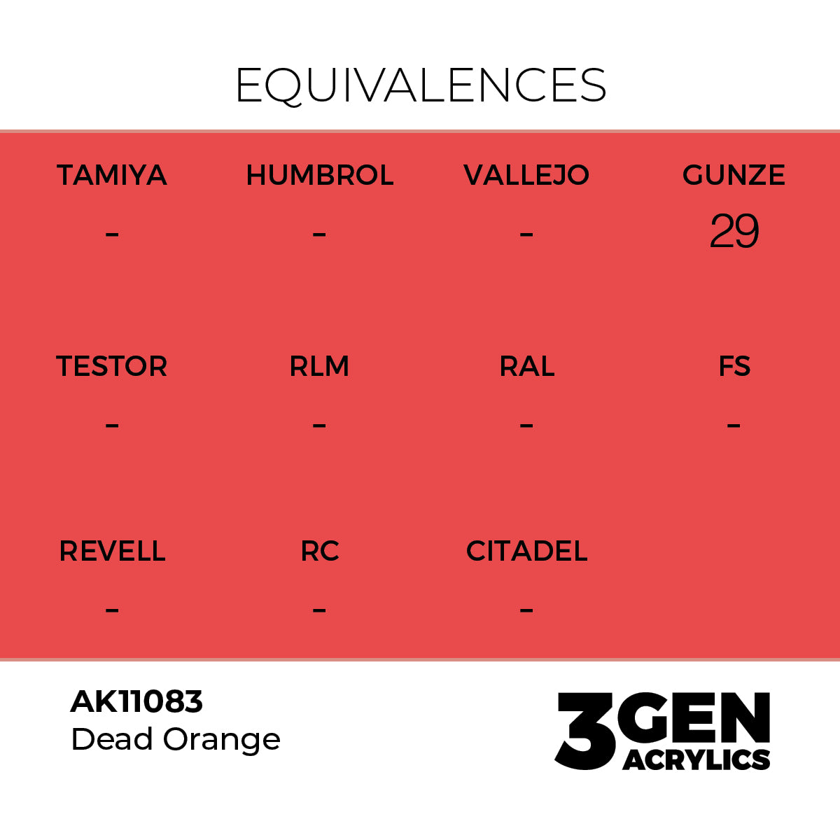 AK 3rd Gen - AK11083 - Dead Red