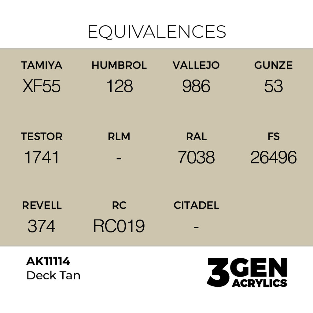 AK 3rd Gen - AK11114 - Deck Tan