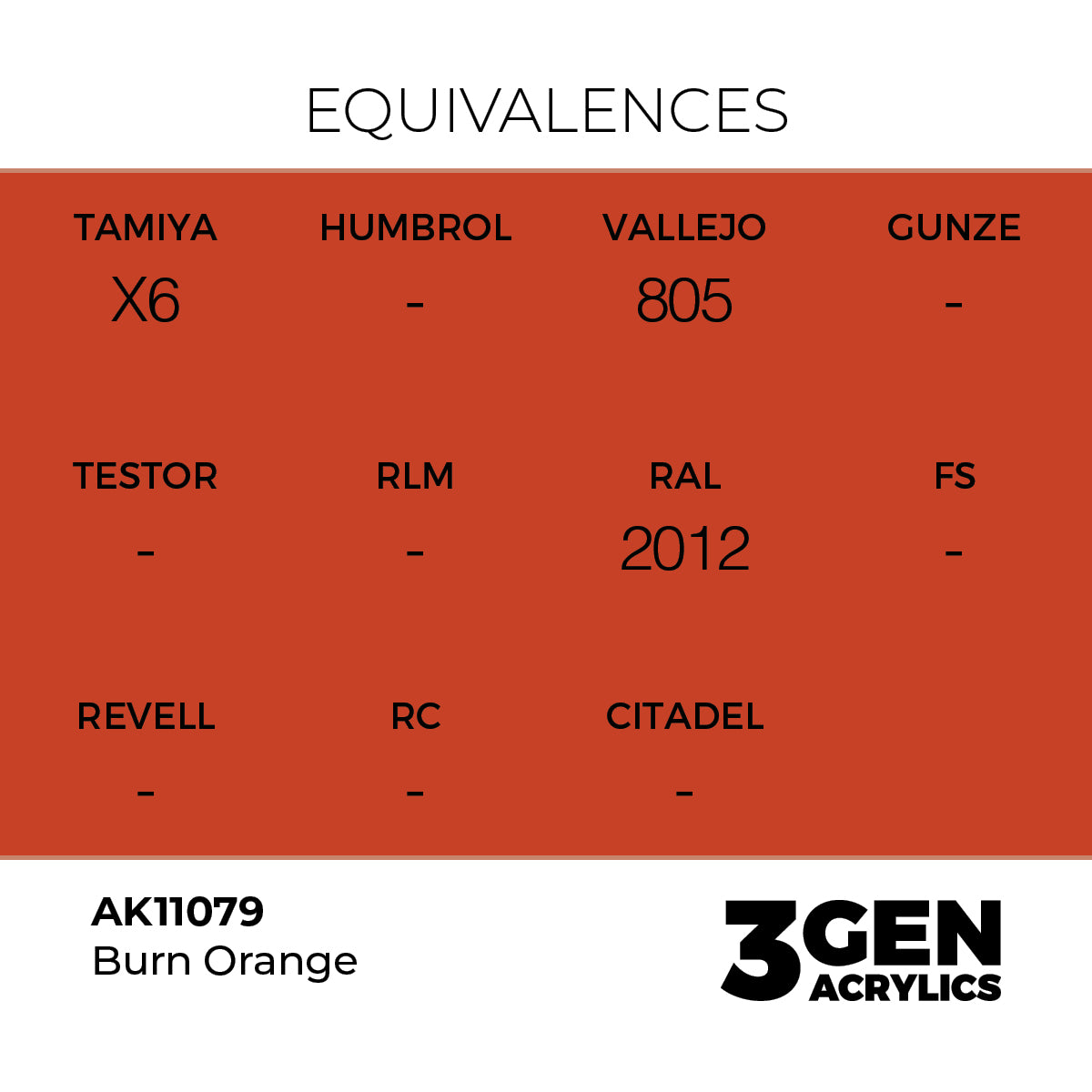 AK 3rd Gen - AK11079 - Burn Orange