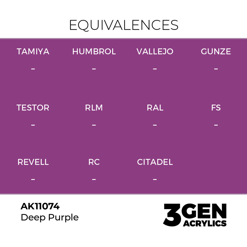 AK 3rd Gen - AK11074 - Deep Purple