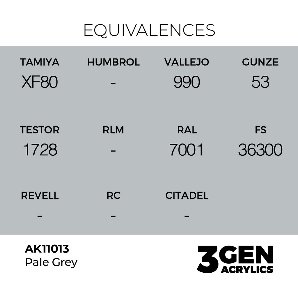 AK 3rd Gen - AK11013 - Pale Grey