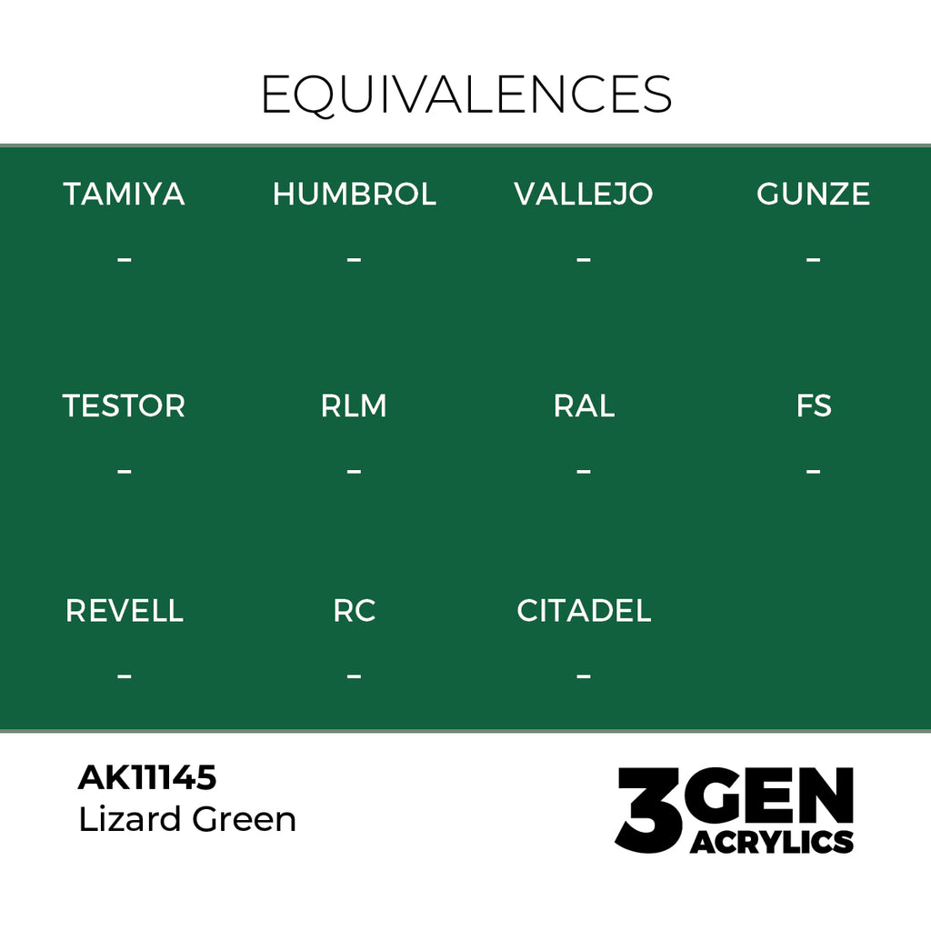 AK 3rd Gen - AK11145 - Lizard Green