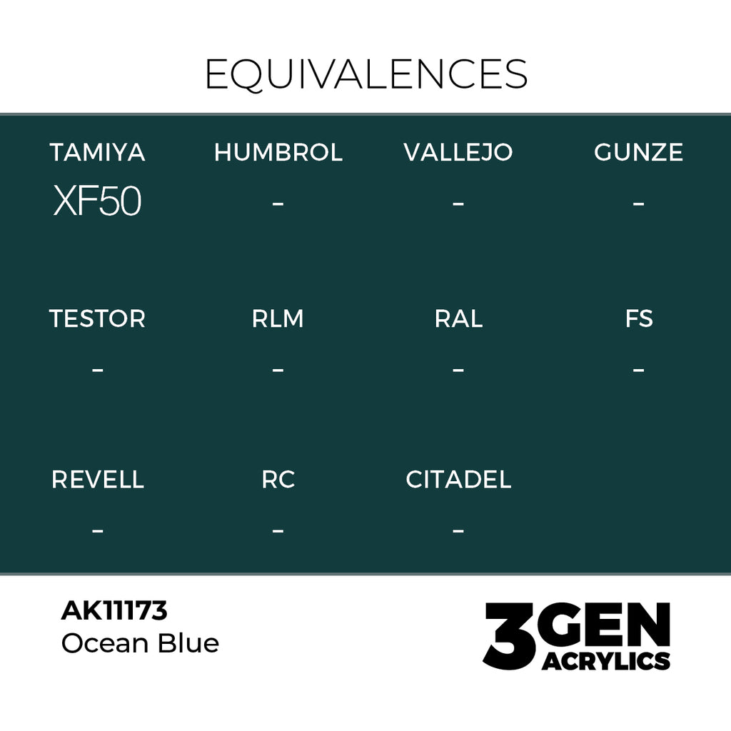 AK 3rd Gen - AK11173 - Ocean Blue