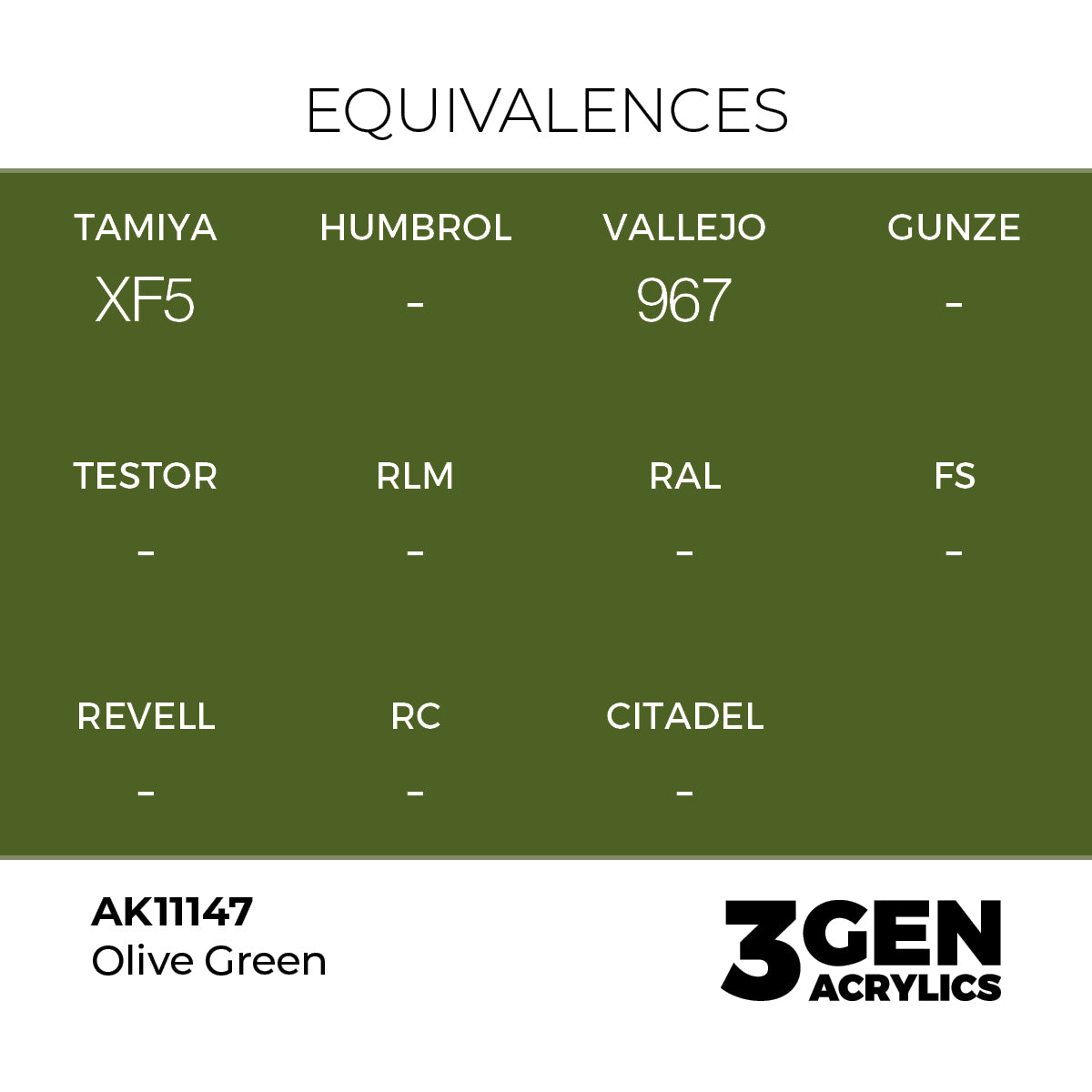 AK 3rd Gen - AK11147 - Olive Green