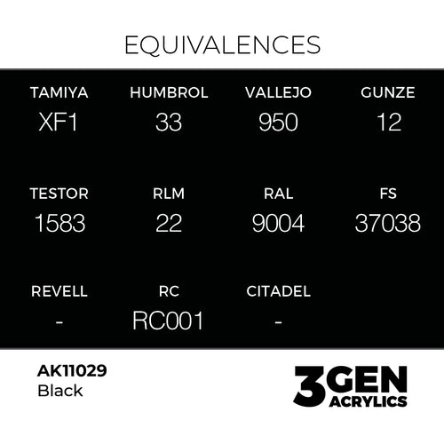 AK 3rd Gen - AK11029 - Black
